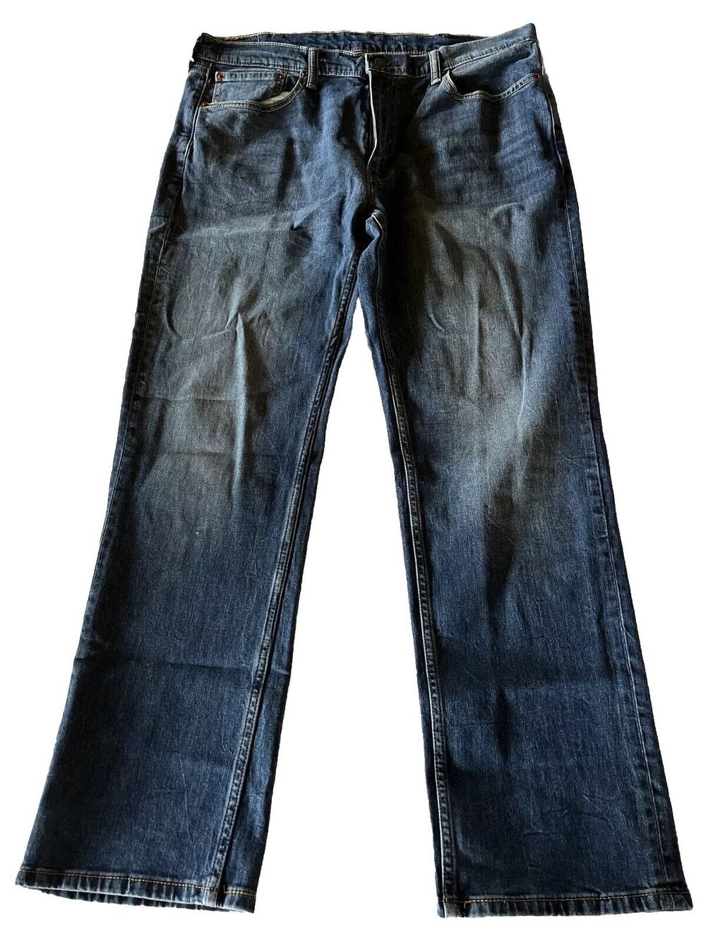 Levi's 514 Jeans Men's 38x32 Blue Denim Y2K Western Outdoor Cotton Travel EUC